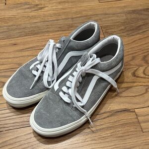 Vans Gray Suede Women's Sneakers